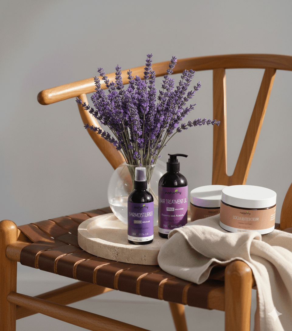 A collection of our Hair and Body products